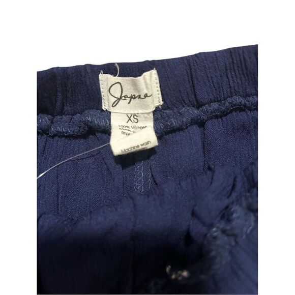 Japna Juniors XS Blue White Strapless Ruffle Boho Aztec Romper - Picture 4 of 7